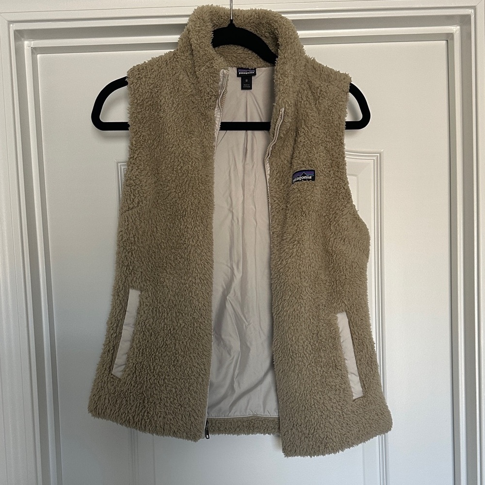 Patagonia Beige Sherpa Vest